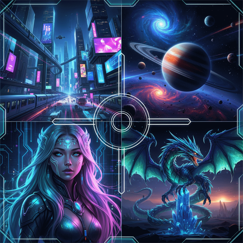 Примеры изображений созданных с помощью Nano Banana AI